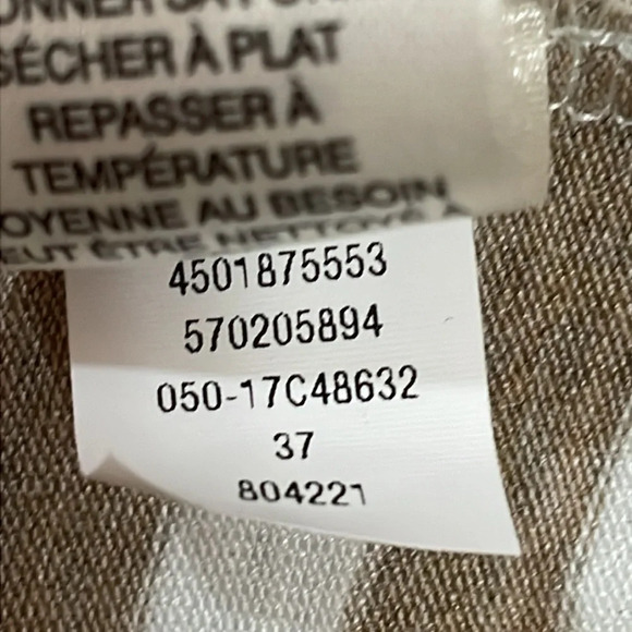 Chico’s Striped Side Lacing Tee Midi Dress US L (Chico’s 2) - Picture 16 of 16